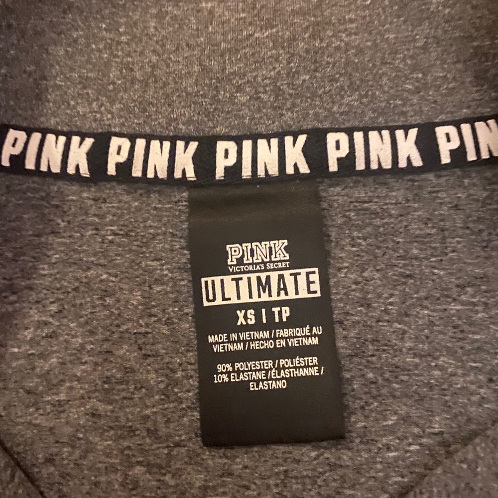 Victoria Secret Pink Quarter Zip - Picture 3 of 3